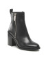 Tommy Hilfiger Боти Zip High Heel Boot FW0FW06764 Черен - Pepit.bg