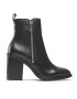 Tommy Hilfiger Боти Zip High Heel Boot FW0FW06764 Черен - Pepit.bg