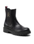 Tommy Hilfiger Ботуши Chelsea Boot T3A5-32393-1355 S Черен - Pepit.bg