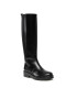 Tommy Hilfiger Ботуши Cool Elevated Longboot FW0FW07488 Черен - Pepit.bg