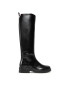 Tommy Hilfiger Ботуши Cool Elevated Longboot FW0FW07488 Черен - Pepit.bg