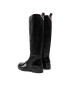 Tommy Hilfiger Ботуши Cool Elevated Longboot FW0FW07488 Черен - Pepit.bg