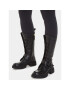 Tommy Hilfiger Ботуши Cool Monochromatic Bikerboot FW0FW07338 Черен - Pepit.bg