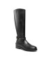 Tommy Hilfiger Ботуши Elevated Essential Longboot FW0FW07484 Черен - Pepit.bg