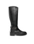 Tommy Hilfiger Ботуши Elevated Essential Longboot FW0FW07484 Черен - Pepit.bg