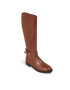 Tommy Hilfiger Ботуши Elevated Essential Longboot FW0FW07484 Кафяв - Pepit.bg