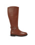 Tommy Hilfiger Ботуши Elevated Essential Longboot FW0FW07484 Кафяв - Pepit.bg