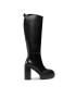 Tommy Hilfiger Ботуши Elevated Plateau Longboot FW0FW07545 Черен - Pepit.bg