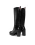 Tommy Hilfiger Ботуши Elevated Plateau Longboot FW0FW07545 Черен - Pepit.bg