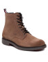 Tommy Hilfiger Ботуши Elevated Rounded Suede FM0FM03794 Кафяв - Pepit.bg