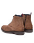 Tommy Hilfiger Ботуши Elevated Rounded Suede FM0FM03794 Кафяв - Pepit.bg