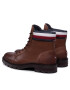 Tommy Hilfiger Ботуши Elevated Rwb Collar Lth Boot FM0FM03825 Кафяв - Pepit.bg