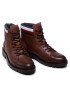 Tommy Hilfiger Ботуши Elevated Rwb Collar Lth Boot FM0FM03825 Кафяв - Pepit.bg