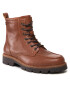 Tommy Hilfiger Ботуши Moc Toe Leather Boot FM0FM04208 Кафяв - Pepit.bg