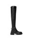 Tommy Hilfiger Ботуши Stretch Monochromatic Longboot FW0FW07611 Черен - Pepit.bg