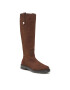 Tommy Hilfiger Ботуши Th Coin Longboot FW0FW07049 Кафяв - Pepit.bg