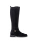 Tommy Hilfiger Ботуши Th Essentials Longboot FW0FW07050 Черен - Pepit.bg