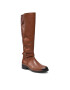 Tommy Hilfiger Ботуши Th Hardware On Belt Longboot FW0FW05963 Кафяв - Pepit.bg