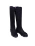 Tommy Hilfiger Ботуши Th Stud Longboot FW0FW06003 Черен - Pepit.bg