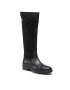 Tommy Hilfiger Ботуши Th Suede Longboot FW0FW07052 Черен - Pepit.bg