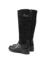 Tommy Hilfiger Ботуши Th Suede Longboot FW0FW07052 Черен - Pepit.bg