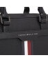 Tommy Hilfiger Чанта за лаптоп Th Coated Canvas Computer Bag AM0AM11531 Черен - Pepit.bg