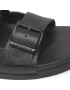 Tommy Hilfiger Чехли Elevated Leather Buckle Sandal FM0FM04085 Черен - Pepit.bg