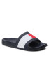 Tommy Hilfiger Чехли Embossed Flag Pool Slide FM0FM03643 Тъмносин - Pepit.bg