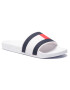 Tommy Hilfiger Чехли Essential Flag Pool Slide FM0FM02327 Бял - Pepit.bg