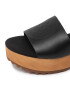 Tommy Hilfiger Чехли Feminine Mid Heel Clog Sandal FW0FW06241 Черен - Pepit.bg