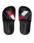 Tommy Hilfiger Чехли Flag Print Pool Slide T3B0-32273-1172 M Черен - Pepit.bg