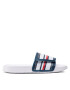 Tommy Hilfiger Чехли Maxi Velcro Pool Slide T3B0-32272-1172 S Бял - Pepit.bg