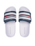 Tommy Hilfiger Чехли Maxi Velcro Pool Slide T3B0-32272-1172 S Бял - Pepit.bg