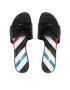 Tommy Hilfiger Чехли Th Leather Branding Heel Sandal FW0FW06477 Черен - Pepit.bg