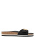 Tommy Hilfiger Чехли Th Molded Footbed Flat Sandal FW0FW06244 Черен - Pepit.bg