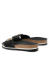 Tommy Hilfiger Чехли Th Molded Footbed Flat Sandal FW0FW06244 Черен - Pepit.bg