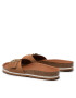 Tommy Hilfiger Чехли Th Molded Footbed Flat Sandal FW0FW06244 Кафяв - Pepit.bg