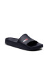 Tommy Hilfiger Чехли Ts Pool Slide 3 FD0FD00014 Тъмносин - Pepit.bg