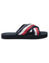 Tommy Hilfiger Чехли Colorful Tommy Slide Sandal FW0FW04242 Тъмносин - Pepit.bg