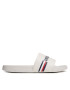 Tommy Hilfiger Чехли Corporate Flag Pool Slide FM0FM04613 Бял - Pepit.bg