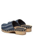 Tommy Hilfiger Сабо Denim Contrast Clog FW0FW07410 Тъмносин - Pepit.bg