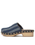 Tommy Hilfiger Сабо Denim Contrast Clog FW0FW07410 Тъмносин - Pepit.bg