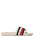 Tommy Hilfiger Чехли Essential Pool Slide FW0FW07151 Екрю - Pepit.bg