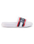 Tommy Hilfiger Чехли Maxi Lettering Print Pool Slide T3B0-30757-0904 S Бял - Pepit.bg