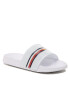 Tommy Hilfiger Чехли Reflective Pool Slide T3B0-32931-1172 S Бял - Pepit.bg