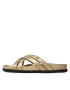 Tommy Hilfiger Чехли Starp Feminine Sandal Golden FW0FW06994 Златист - Pepit.bg