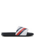 Tommy Hilfiger Чехли Stripes Pool Slide T3B0-32932-1172 S Бял - Pepit.bg