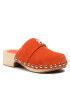 Tommy Hilfiger Чехли Th Clog Suede FW0FW07171 Оранжев - Pepit.bg