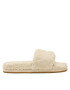 Tommy Hilfiger Чехли Th Sherpa Fur Slide FW0FW06718 Бежов - Pepit.bg