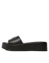 Tommy Hilfiger Чехли Th Slip On Sandal Flatform FW0FW07243 Черен - Pepit.bg